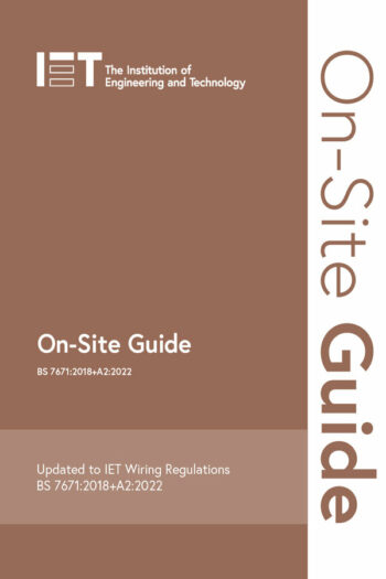 IET OSG On-Site Guide (BS 7671:2018+A2:2022) 8th Edition