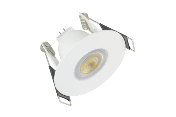Integral ILDLFR45D037 Integral LED Evofire Mini Fire Rated Downlight - MR11 12V GU4/MR11 240V GU10 - Matt white 1