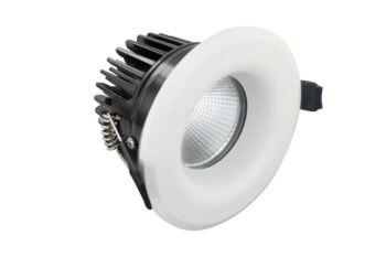 Integral ILDLFR70A002 Integral LED Luxfire Fire Rated Downlight - IP65 450Lm 6W 4000K 36° - Matt White 1