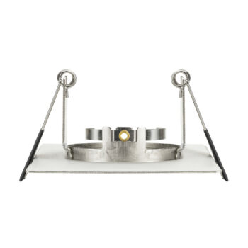 Integral ILDLFR70D008 Integral LED Evofire Fire Rated Downlight Square + GU10 Holder - MR16/GU10 - Satin Nickel 2