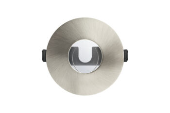 Integral ILDLFR70D014 Integral LED Evofire Fire Rated Downlight Round + GU10 Holder & Insulation Guard - MR16/GU10 - Satin Nickel 2
