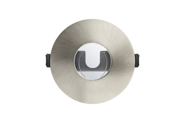 Integral ILDLFR70D014 Integral LED Evofire Fire Rated Downlight Round + GU10 Holder & Insulation Guard - MR16/GU10 - Satin Nickel 2