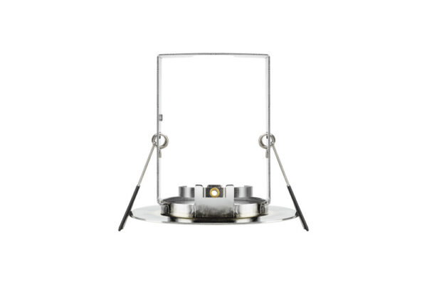 Integral ILDLFR70D018 Integral LED Evofire Fire Rated Downlight Round + GU10 Holder & Insulation Guard - MR16/GU10 - Polished Chrome 3