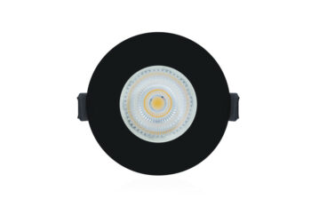 Integral ILDLFR70D029 Integral LED Evofire Fire Rated Downlight Round + GU10 Holder & Insulation Guard - MR16/GU10 - Black 2