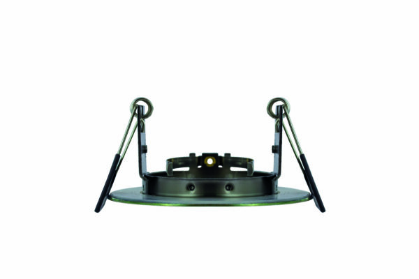 Integral ILDLFR70D045 Integral LED Evofire Fire Rated Downlight Round + GU10 Holder - MR16/GU10 - Antique Brass 2