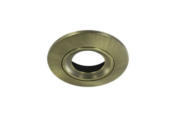 Integral ILDLFR92C020 Integral LED Luxfire Fire Rated Tiltable Downlight Bezel - Antique Brass