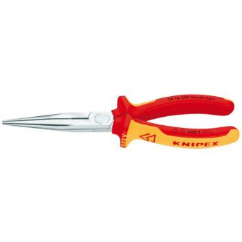 KNIPEX 26 16 200 SBE KNIPEX Fully Insulated Long Nose Pliers 200 mm 1
