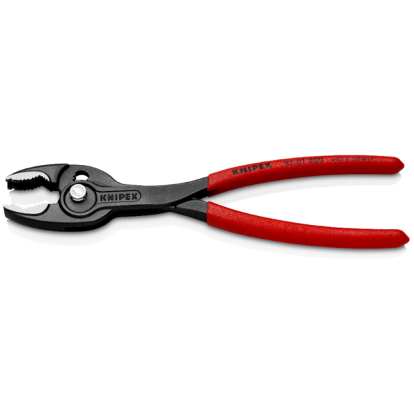 KNIPEX 82 01 200 SB KNIPEX 82 01 200 SB TwinGrip Slip Joint Pliers 200mm 3