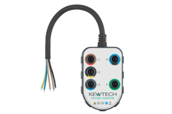 Kewtech KEW3PH Kewtech 415V Testing Adapter With 20cm Long Flying Lead