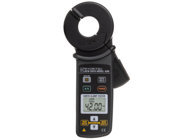 Kewtech KEW4200 Kewtech Digital Earth Resistance Clamp Tester TRMS