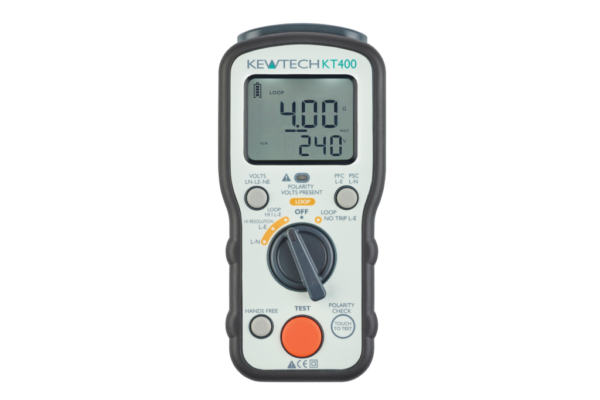 Kewtech KT400 Kewtech Digital Loop/ PSC Tester - High Current High Resolution And No Trip