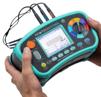 Kewtech KT66DL Kewtech Digital Multifunction 12-In-1 Capable Of Testing EV Charging Points 2