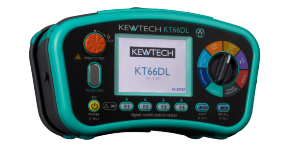 Kewtech KT66DL Kewtech Digital Multifunction 12-In-1 Capable Of Testing EV Charging Points 1