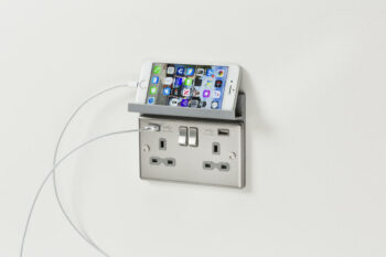 Knightsbridge 2GPHGY Knightsbridge 2G Fold Away Phone Holder - Grey
