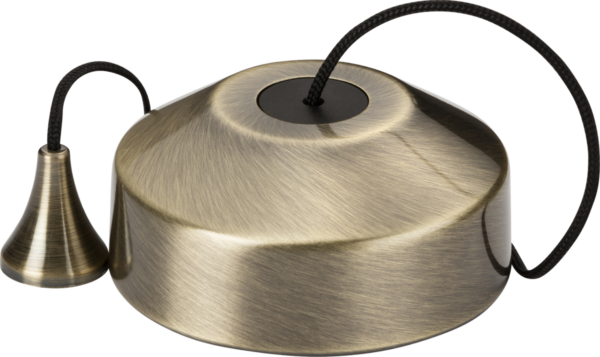 Knightsbridge 8300AB Knightsbridge 10AX 2-Way Pull Cord Switch - Antique Brass 1