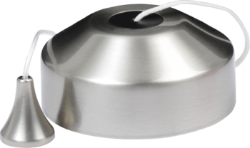 Knightsbridge 8300BC Knightsbridge 10AX 2-Way Pull Cord Switch - Brushed Chrome 1