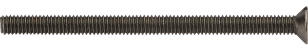 Knightsbridge CSCREW50FBK Knightsbridge M3.5 x 50mm Flat-Head Socket Screw - Black Nickel/Gunmetal - Pack of 100