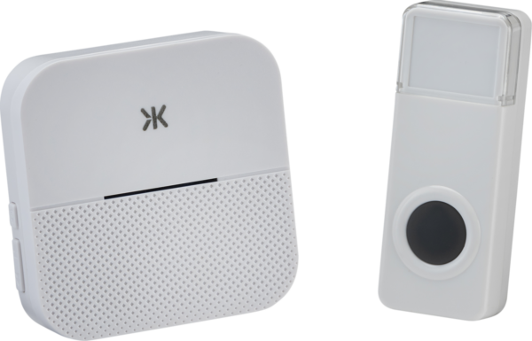 Knightsbridge DC013 Knightsbridge Wireless Plug-In Door Chime - White