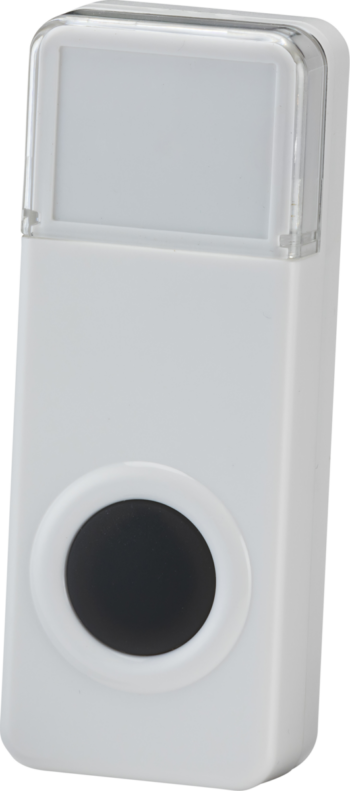 Knightsbridge DCBPW Knightsbridge IP55 Wireless Bell Push - White