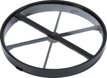 Knightsbridge EXBDCKIT Knightsbridge 100mm/4 inch Back draft kit for Ceiling Mounted LED Extractor Fans