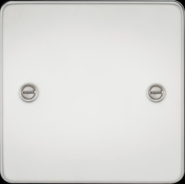 Knightsbridge FP8350PC Knightsbridge Flat Plate 1G Blanking Plate - Polished Chrome