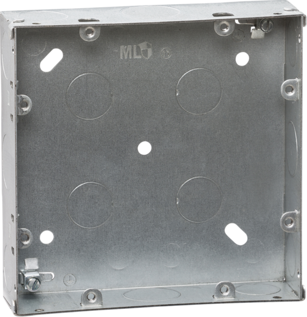 Knightsbridge GDSG68G Knightsbridge 6-8G 35mm Galvanised Steel Box 1