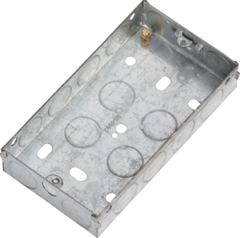 Knightsbridge GSK225 Knightsbridge 2G 25mm Galvanised Steel Box 1