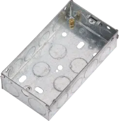 Knightsbridge GSK235 2G 35mm Galvanised Steel Box