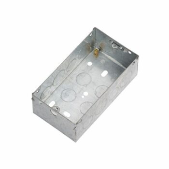 Knightsbridge GSK247 2G 47mm Galvanised Steel Box