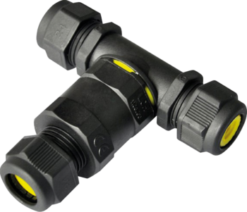 Knightsbridge JB003 Knightsbridge IP68 16A 3-Way Cable Connector (3-Pole)