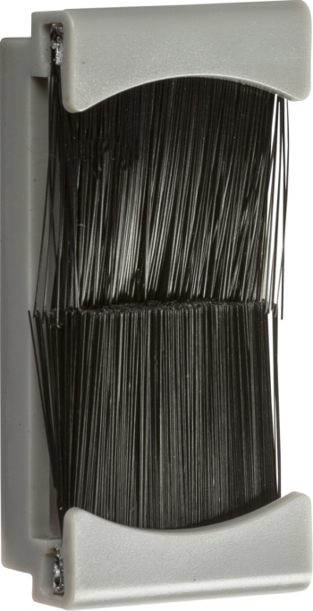 Knightsbridge NETBR1GGY Knightsbridge Brush Module 25 x 50mm - Grey