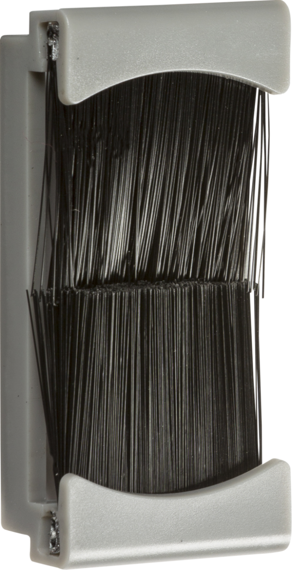 Knightsbridge NETBR1GGY Knightsbridge Brush Module 25 x 50mm - Grey