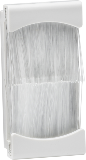Knightsbridge NETBR1GW Knightsbridge Brush Module 25 x 50mm - White