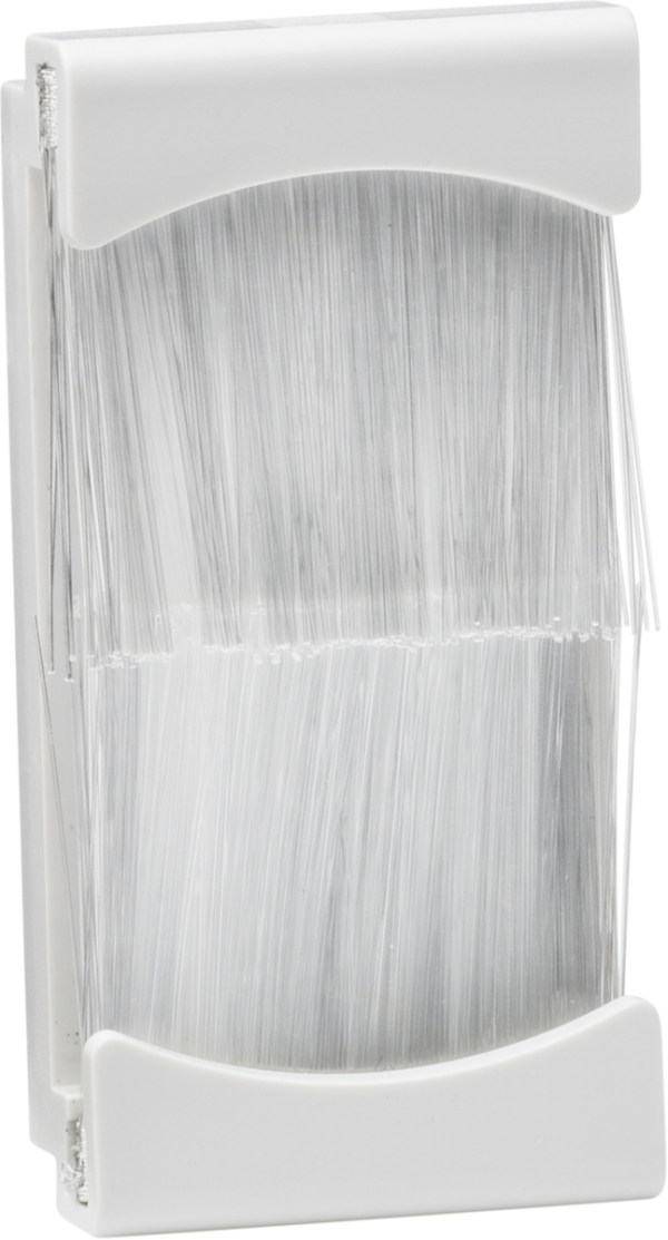 Knightsbridge NETBR1GW Knightsbridge Brush Module 25 x 50mm - White