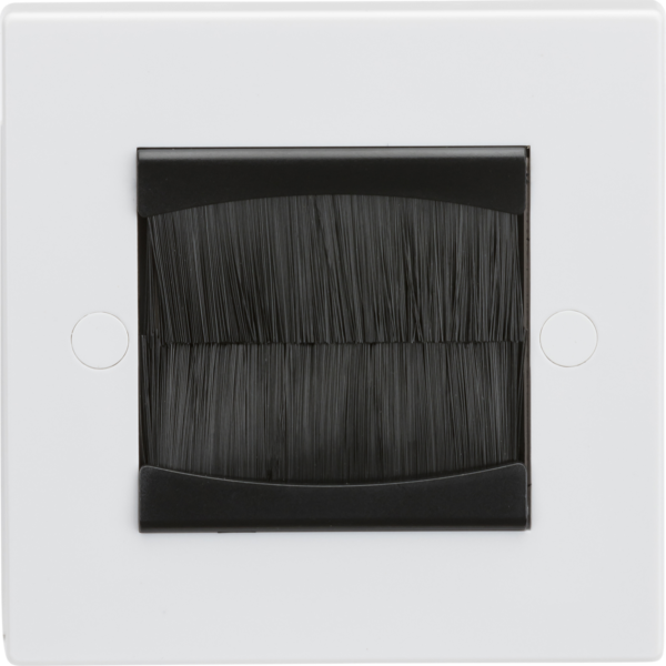 Knightsbridge NETBRUSH2 Knightsbridge 1G Brush Faceplate (Assembled)