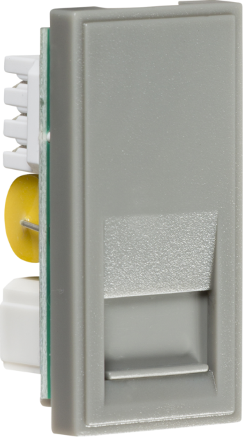Knightsbridge NETBTMGY Knightsbridge Telephone Master Outlet Module 25 x 50mm (IDC) - Grey