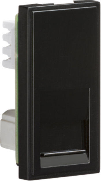 Knightsbridge NETBTSBK Knightsbridge Telephone Secondary Outlet Module 25 x 50mm (IDC) - Black