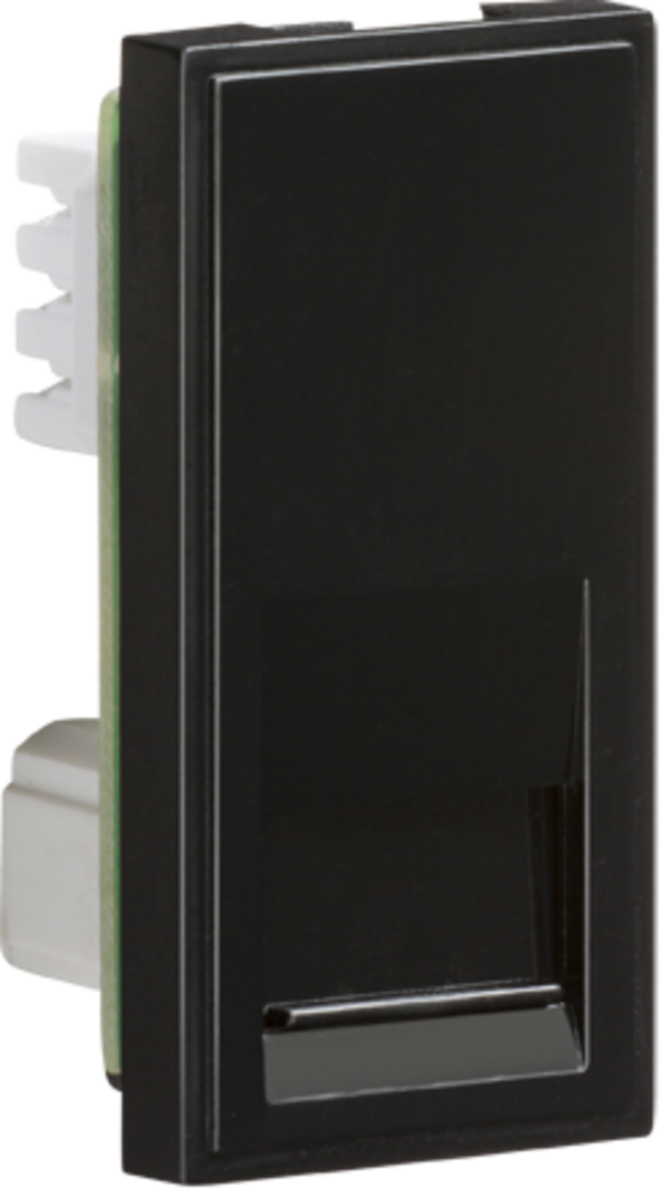 Knightsbridge NETBTSBK Knightsbridge Telephone Secondary Outlet Module 25 x 50mm (IDC) - Black