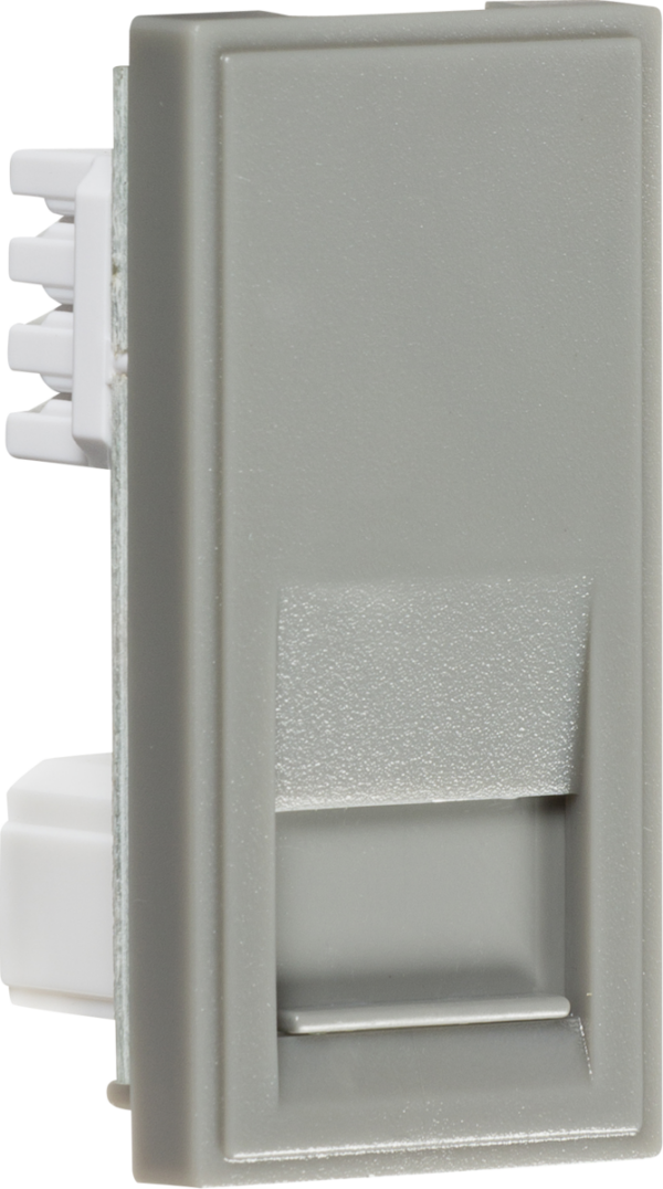Knightsbridge NETBTSGY Knightsbridge Telephone Secondary Outlet Module 25 x 50mm (IDC) - Grey