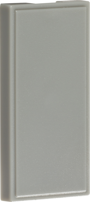 Knightsbridge NETHGY Knightsbridge Half Blanking Modules (25 x 50mm) - Grey - Pack of 10