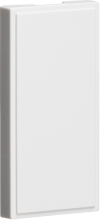Knightsbridge NETHWH Knightsbridge Half Blanking Modules (25 x 50mm) - White - Pack of 10