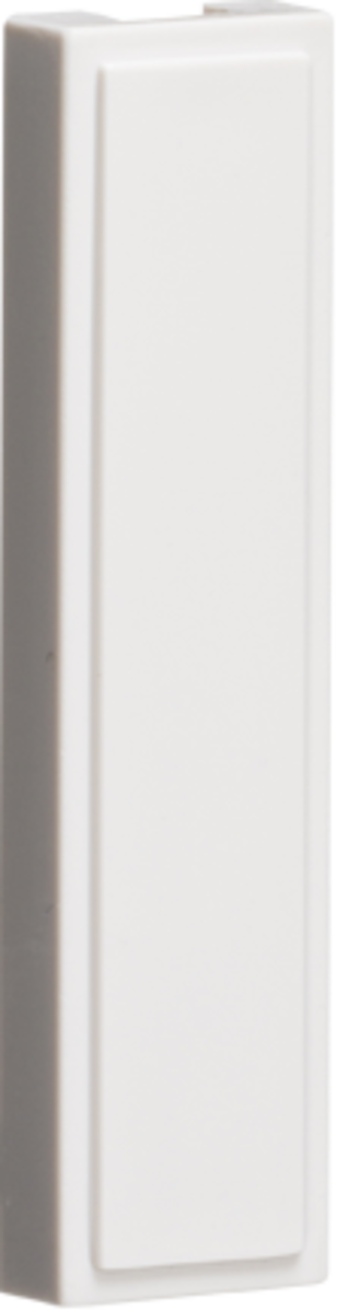 Knightsbridge NETQWH Knightsbridge Quarter Blanking Modules (12.5 x 50mm) - White - Pack of 10