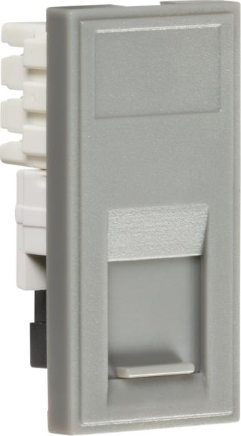Knightsbridge NETRJ11GY Knightsbridge RJ11 Outlet Module 25 x 50mm (IDC) - Grey