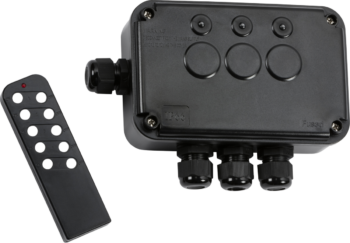 Knightsbridge OP663GBK Knightsbridge IP66 13A 3G Remote Controlled Switch Box