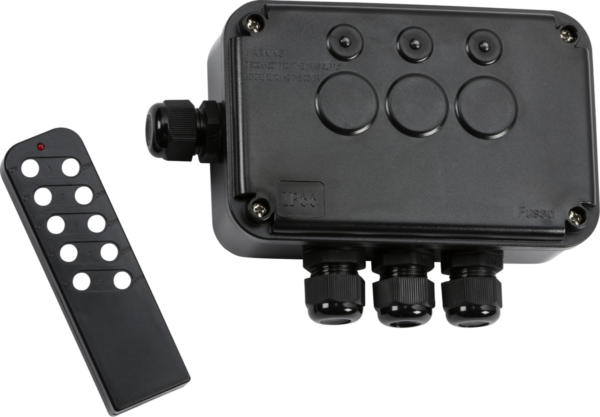 Knightsbridge OP663GBK Knightsbridge IP66 13A 3G Remote Controlled Switch Box