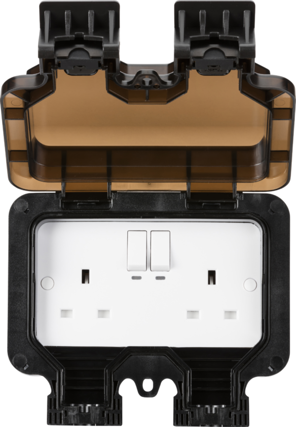Knightsbridge OP9KW Knightsbridge Smart IP66 13A 2G Outdoor Socket