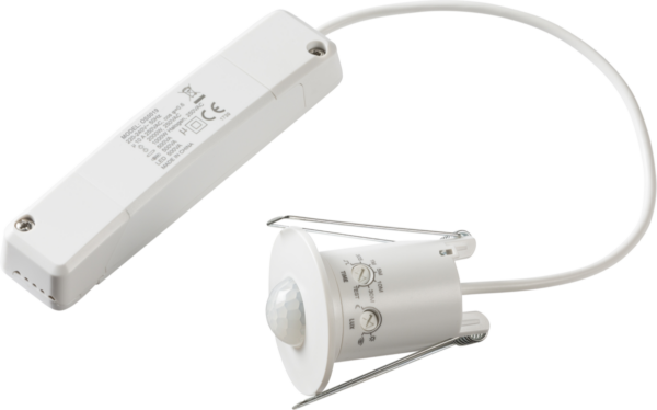 Knightsbridge OS0019 Knightsbridge IP20 Mini 360° PIR Sensor with Power Module - Recess Mounting