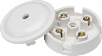 Knightsbridge SN8400 Knightsbridge 5A Junction Box 4-Terminal 59 mm - White 1
