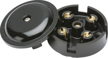 Knightsbridge SN8400B Knightsbridge 5A Junction Box 4-Terminal 59 mm - Black 1
