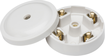 Knightsbridge SN8410 Knightsbridge 20A Junction Box 4-Terminal 59mm - White 1